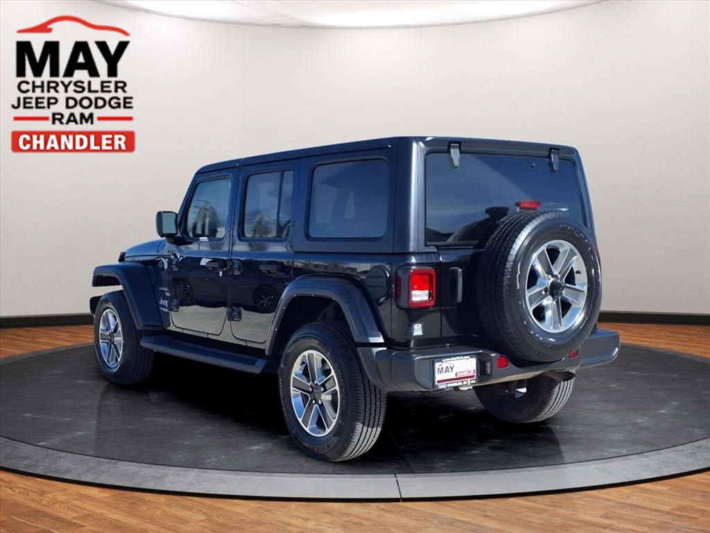 Used 2021 Jeep Wrangler Unlimited Sahara w/ Uconnect 4C Nav & Sound Group AWD/4WD image 19