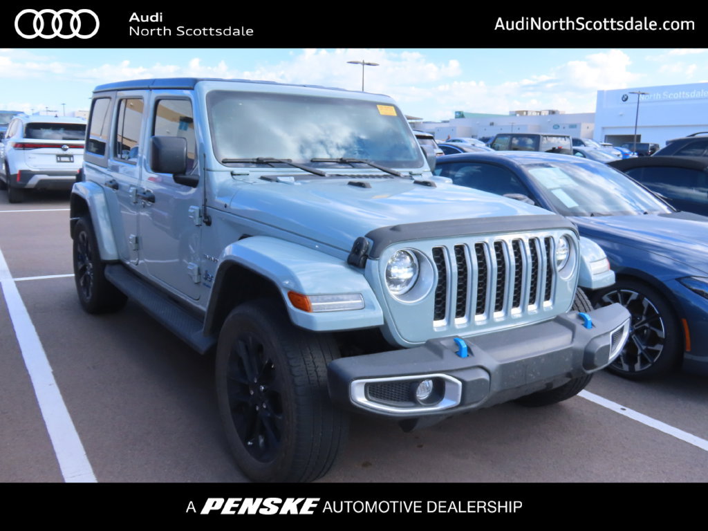 Used 2023 Jeep Wrangler Unlimited Sahara w/ Cold Weather Group AWD/4WD image 1