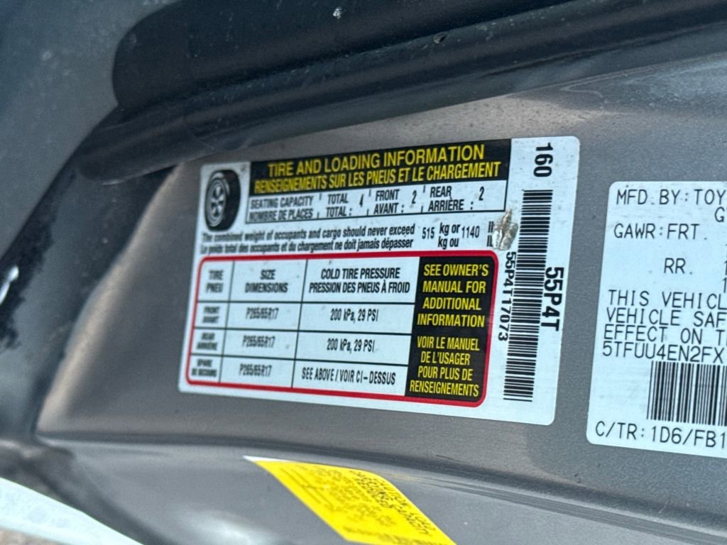 Used 2015 Toyota Tacoma 4x4 Access Cab V6 w/ TRD Sport Package image 46