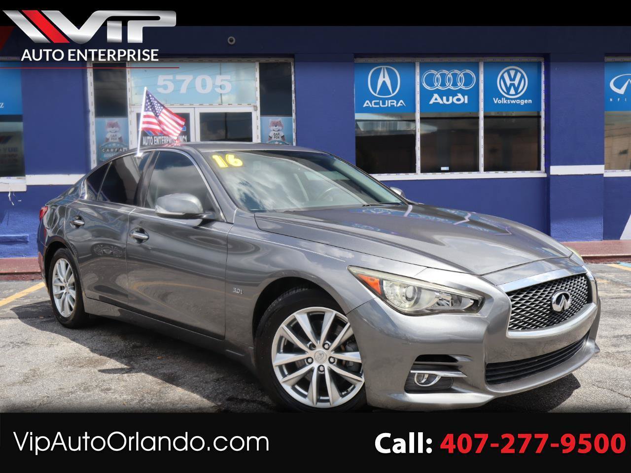Used 2016 INFINITI Q50 3.0t Premium w/ 3.0T Premium Plus Package