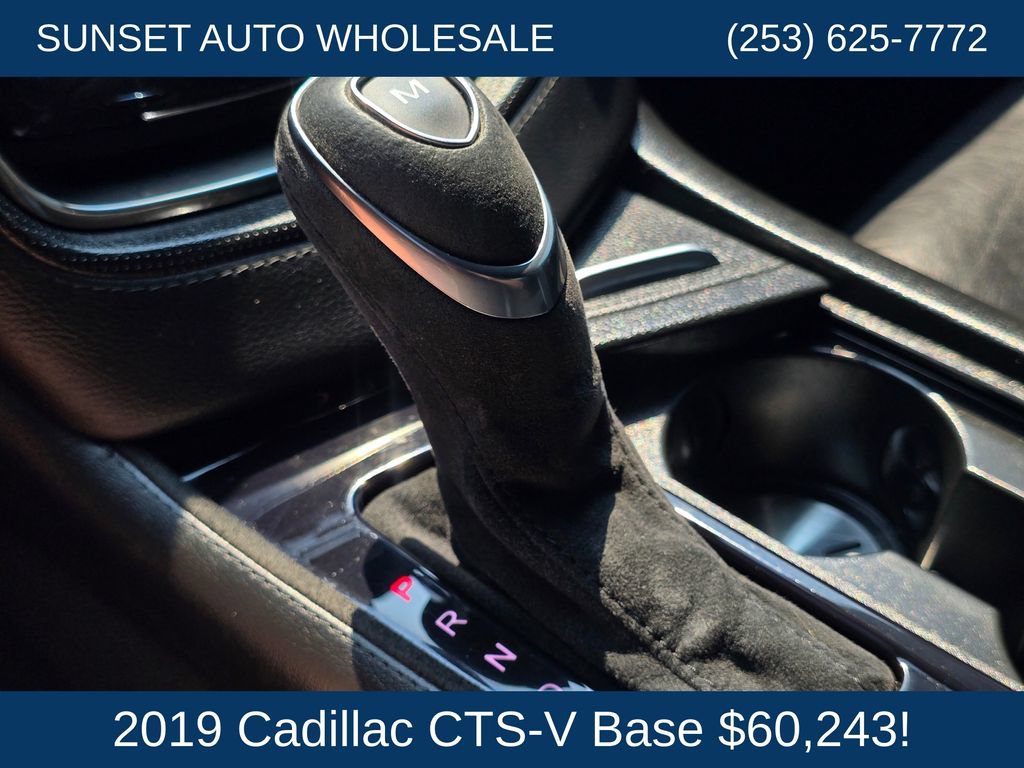 Used 2019 Cadillac CTS V w/ Carbon Fiber Package RWD image 37