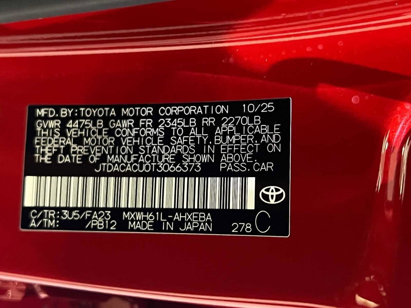 New 2026 Toyota Prius Plug-In Hybrid FWD image 26