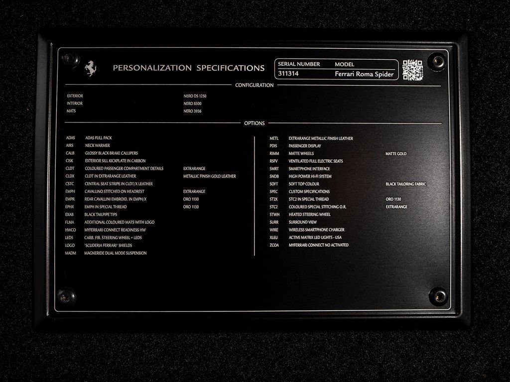 Certified 2024 Ferrari Roma Spider RWD image 27