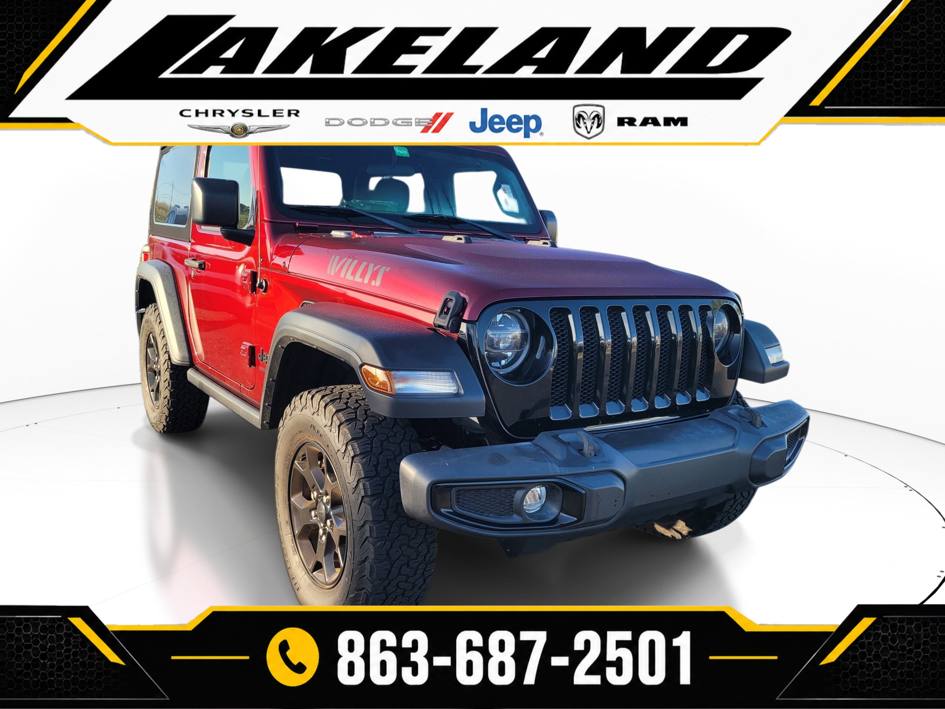 Used 2021 Jeep Wrangler Sport AWD/4WD image 1