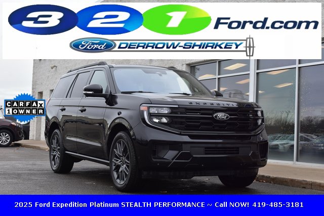 Used 2025 Ford Expedition Platinum w/ Stealth Performance Package image 1