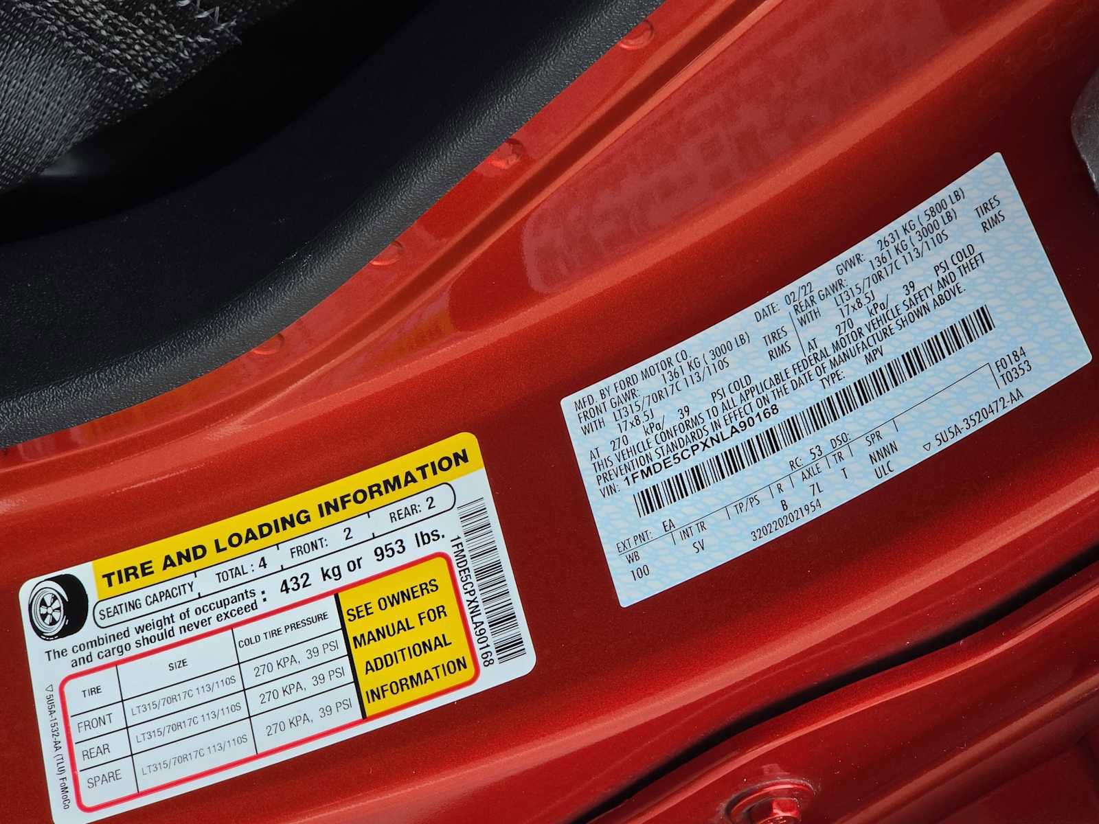 Used 2022 Ford Bronco Black Diamond w/ Sasquatch Package image 25