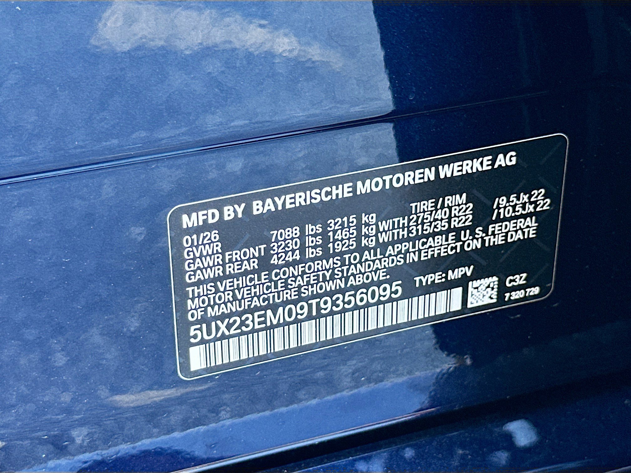 New 2026 BMW X7 xDrive40i w/ M Sport Package image 28