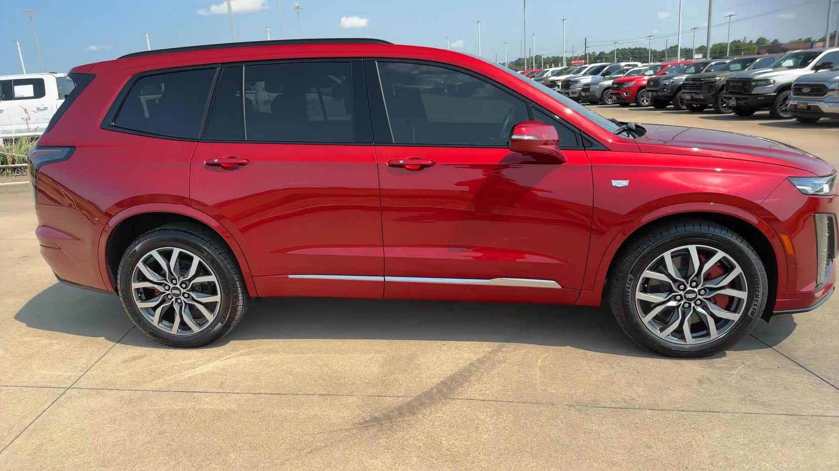 Used 2024 Cadillac XT6 Sport w/ LPO, Red Accent Package image 2