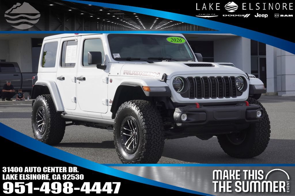 Certified 2026 Jeep Wrangler Unlimited Rubicon