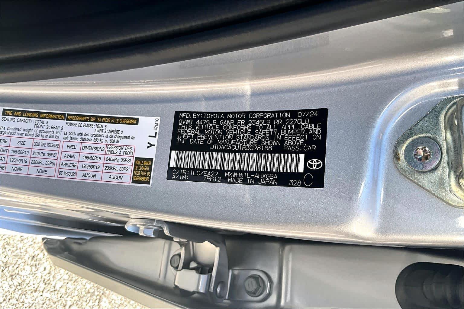 Used 2024 Toyota Prius Prime FWD image 36