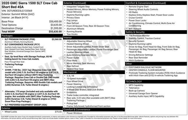 Used 2020 GMC Sierra 1500 SLT w/ SLT Premium Package image 14