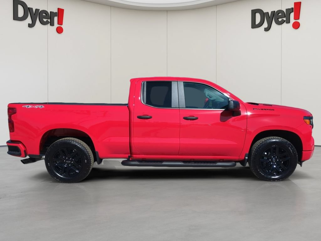 New 2026 Chevrolet Silverado 1500 Custom w/ Turbomax Blackout Package AWD/4WD image 3