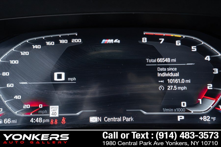 Used 2021 BMW M4 Competition w/ M Carbon Exterior Package RWD image 35