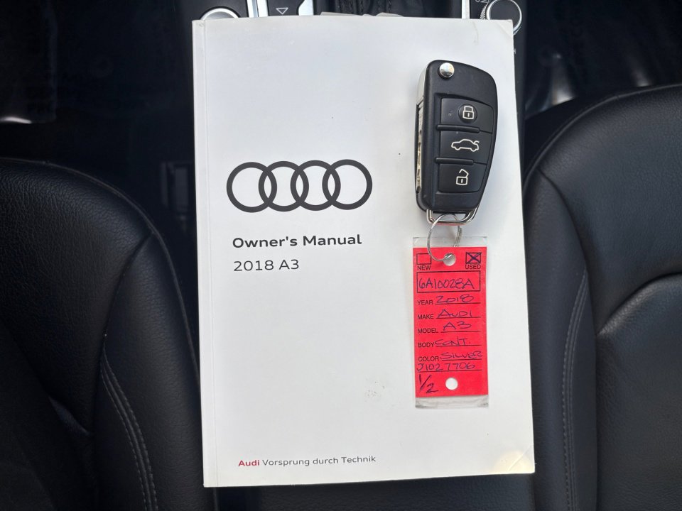 Used 2018 Audi A3 2.0T Premium Plus w/ Premium Plus Package FWD image 33