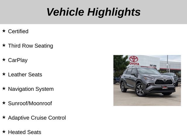 Used 2023 Toyota Highlander XLE FWD image 5