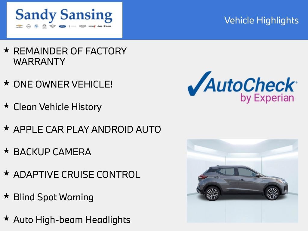 Used 2024 Nissan Kicks SV FWD image 8