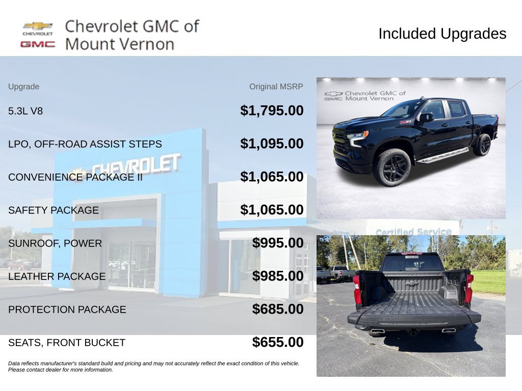 New 2026 Chevrolet Silverado 1500 LT Trail Boss w/ Safety Package AWD/4WD image 6