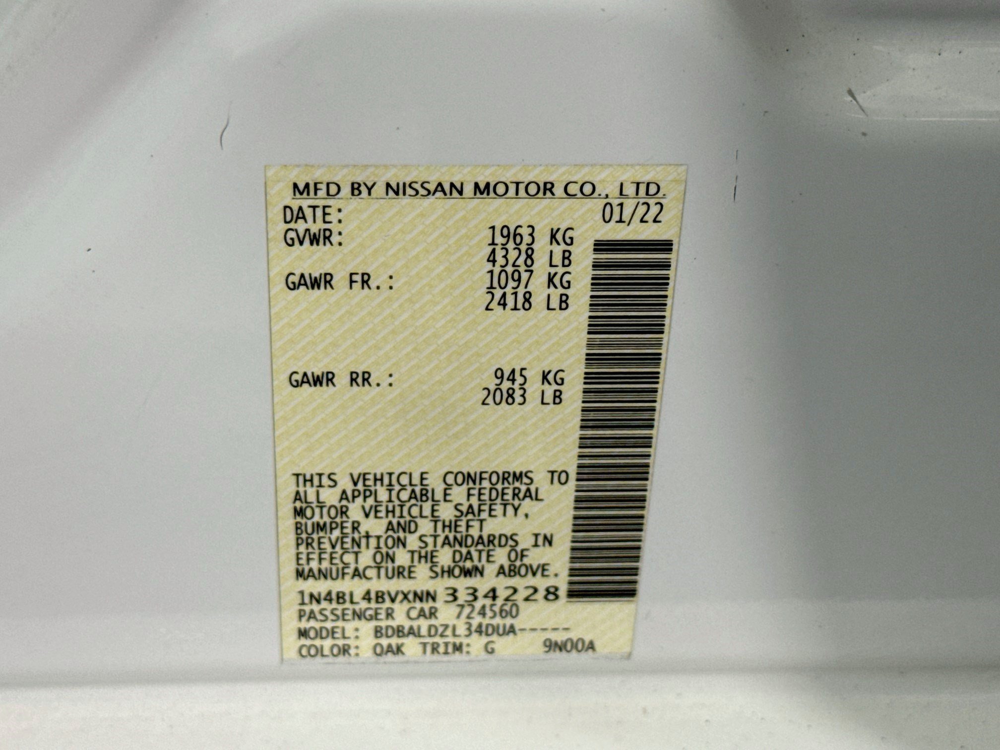 Used 2022 Nissan Altima 2.5 S FWD image 40