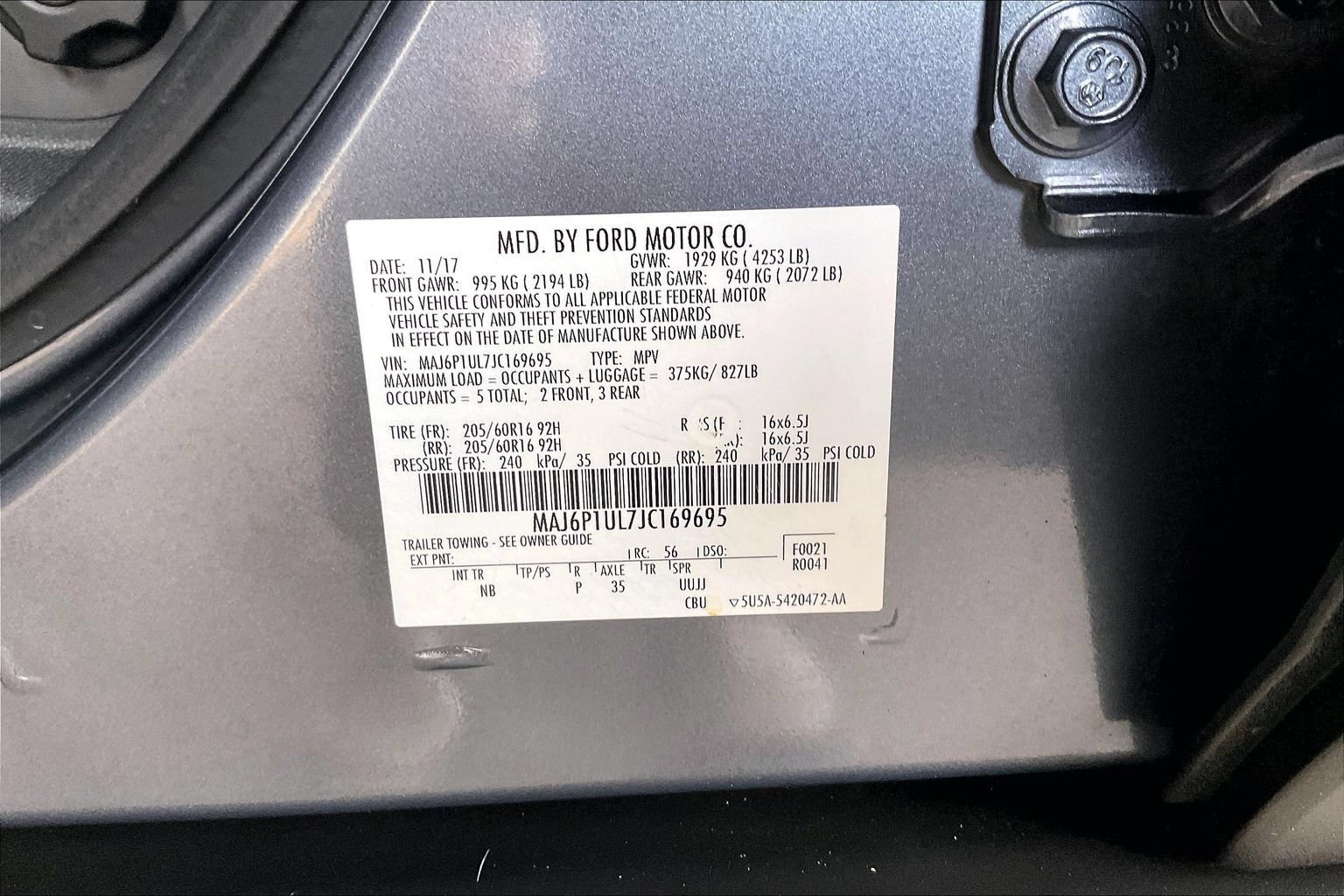Used 2018 Ford EcoSport SE AWD/4WD image 17