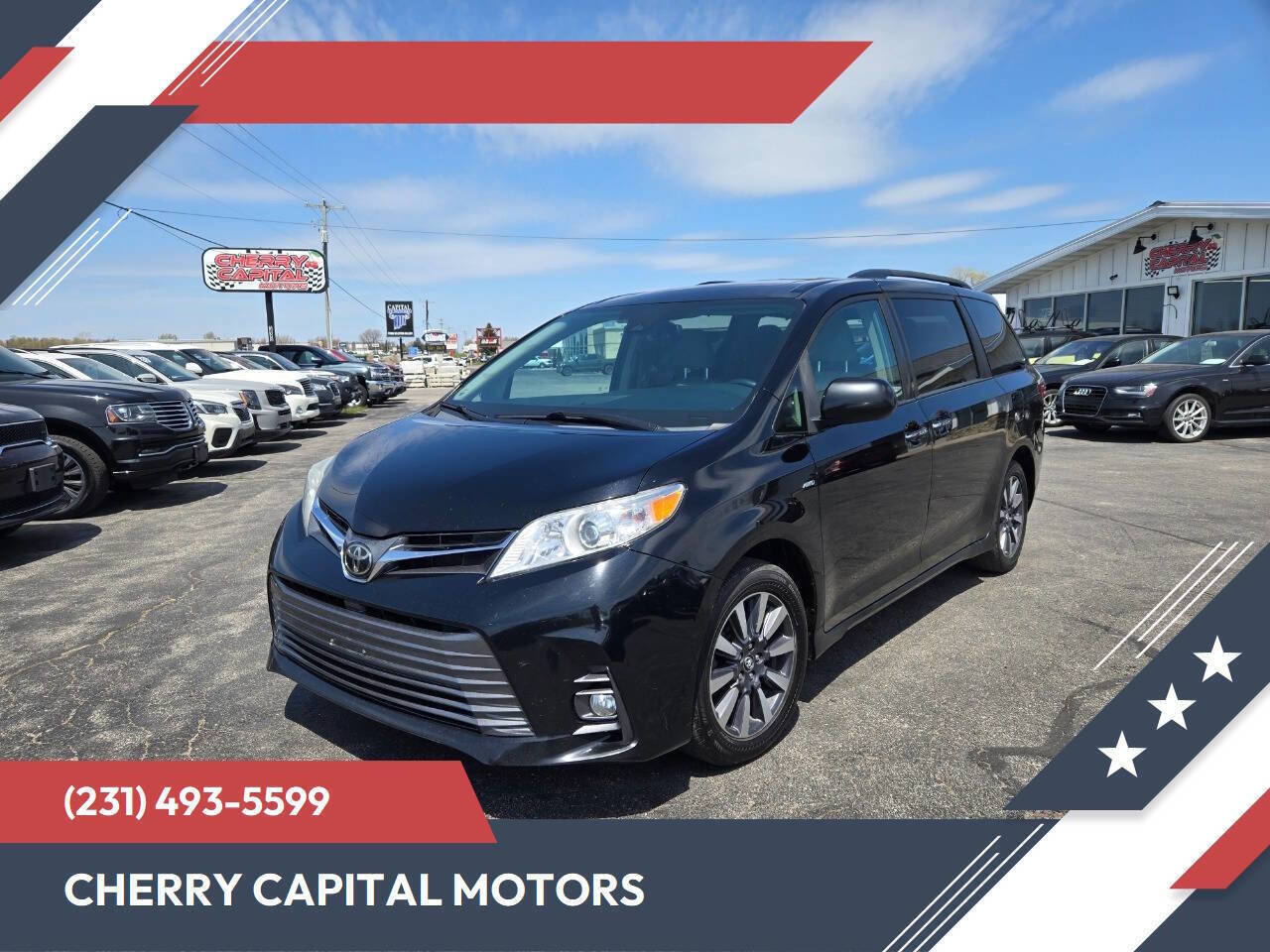 Used 2019 Toyota Sienna XLE AWD/4WD image 1