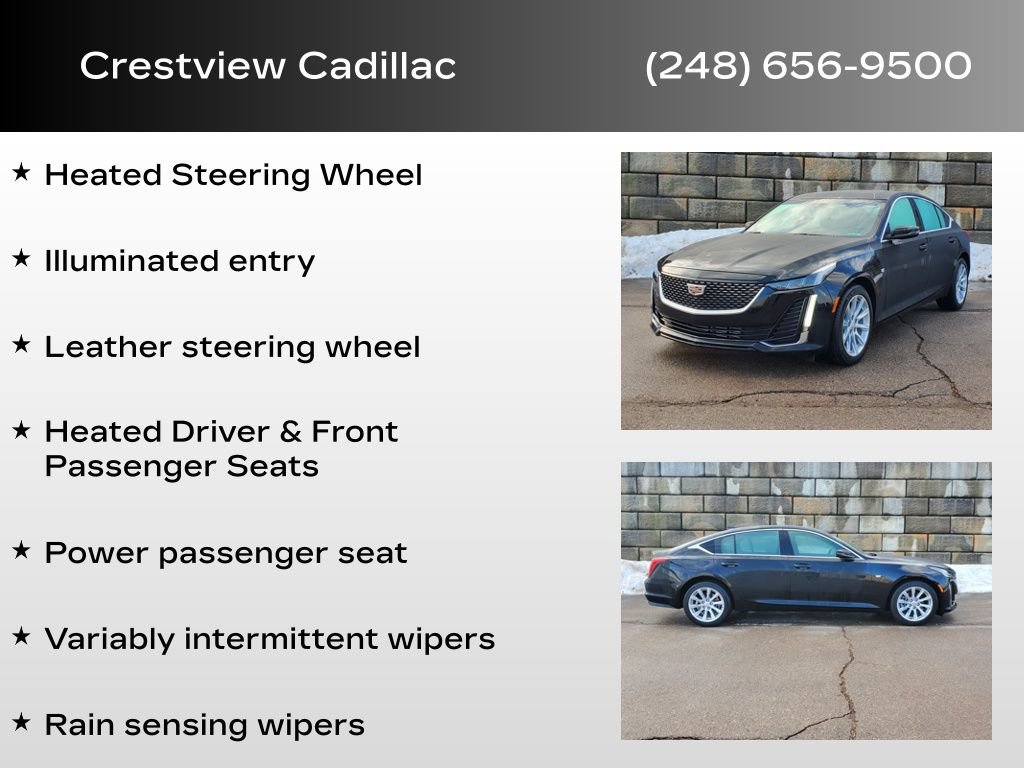 Certified 2023 Cadillac CT5 Luxury w/ Sun And Sound Package image 24