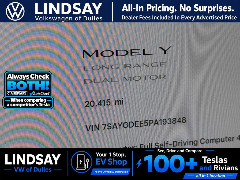 Used 2023 Tesla Model Y Long Range AWD/4WD image 29