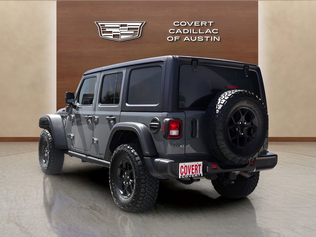 Used 2025 Jeep Wrangler Unlimited Sport S 4xe image 3