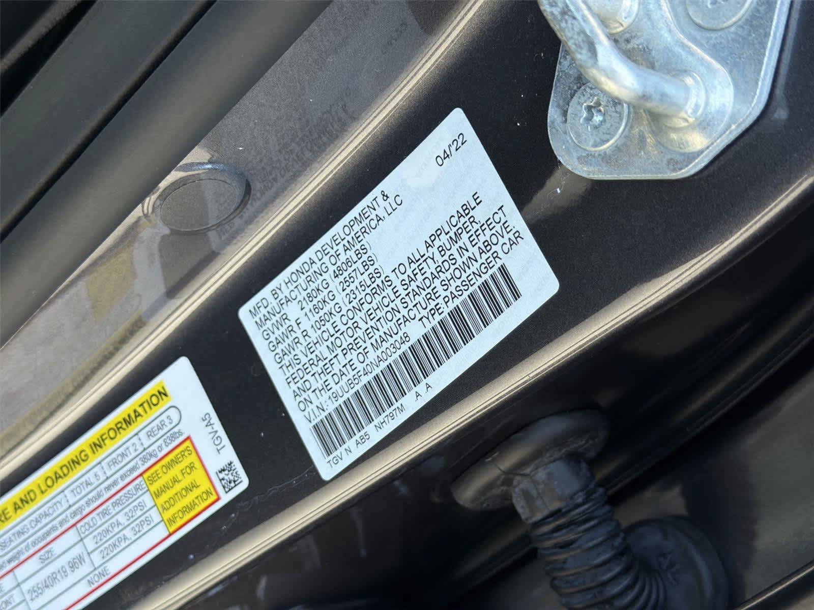 Used 2022 Acura TLX w/ Technology Package FWD image 23