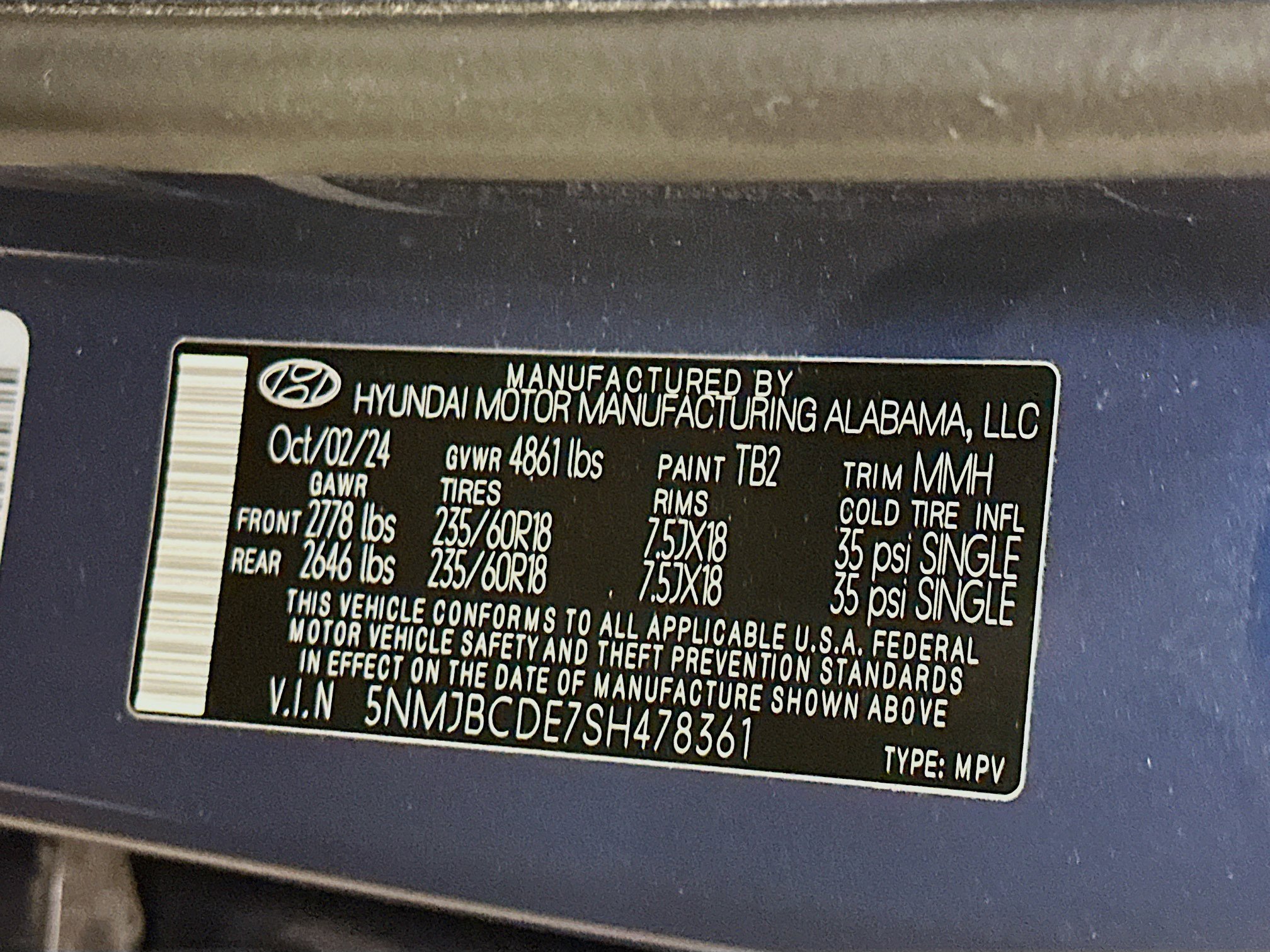 Used 2025 Hyundai Tucson SEL AWD/4WD image 12