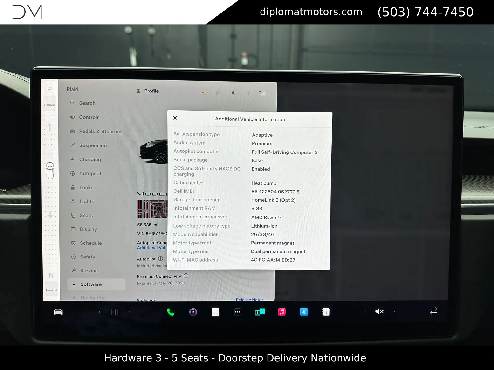 Used 2021 Tesla Model S Plaid image 35