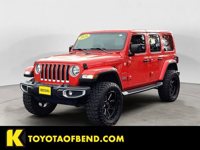 Used 2020 Jeep Wrangler Unlimited Sahara w/ Uconnect 4C Nav & Sound Group