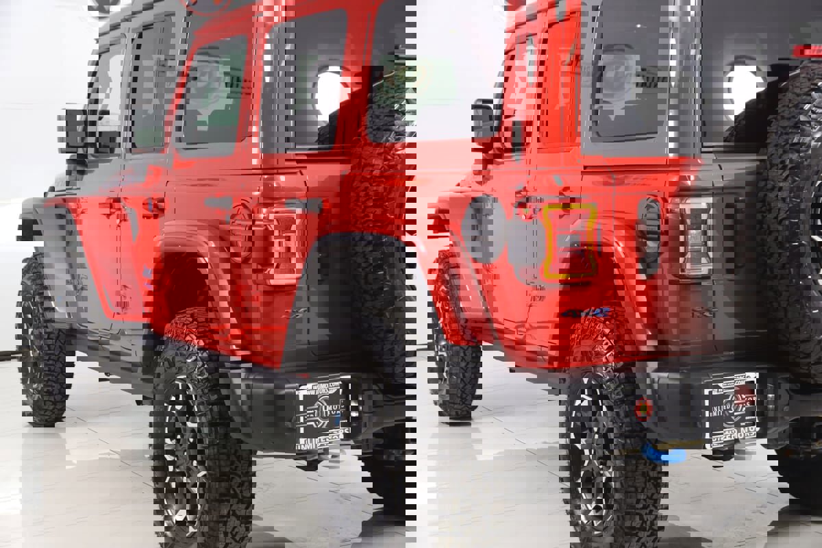 Used 2021 Jeep Wrangler Unlimited Rubicon 4xe w/ Steel Bumper Group image 24