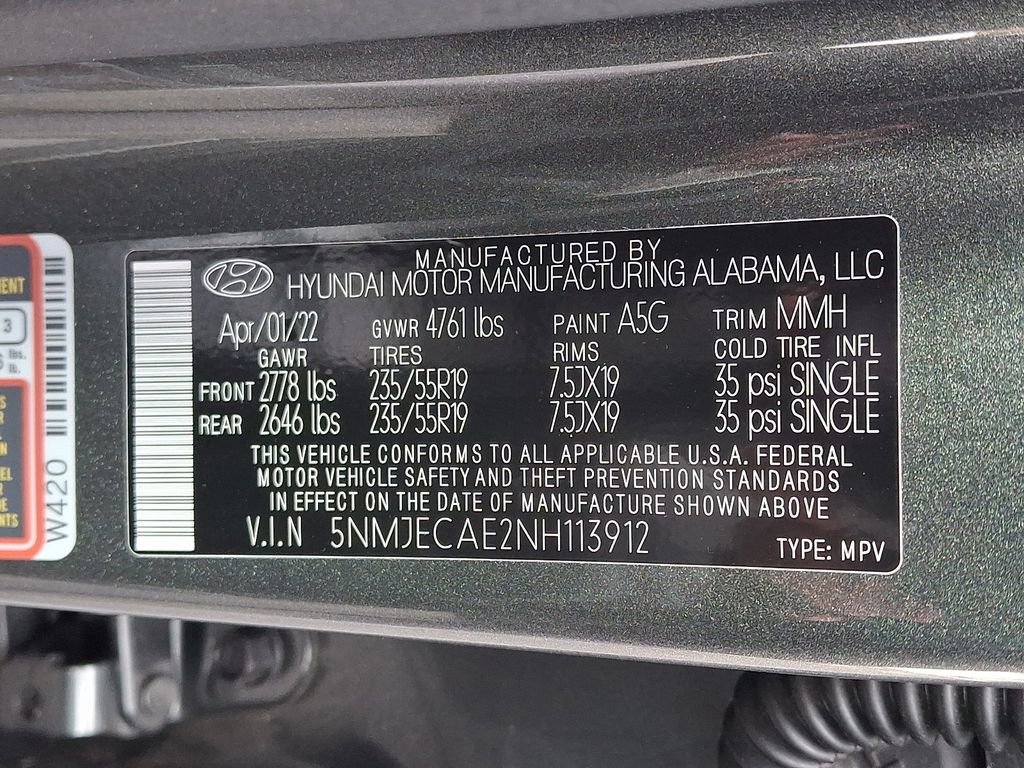 Used 2022 Hyundai Tucson Limited image 27