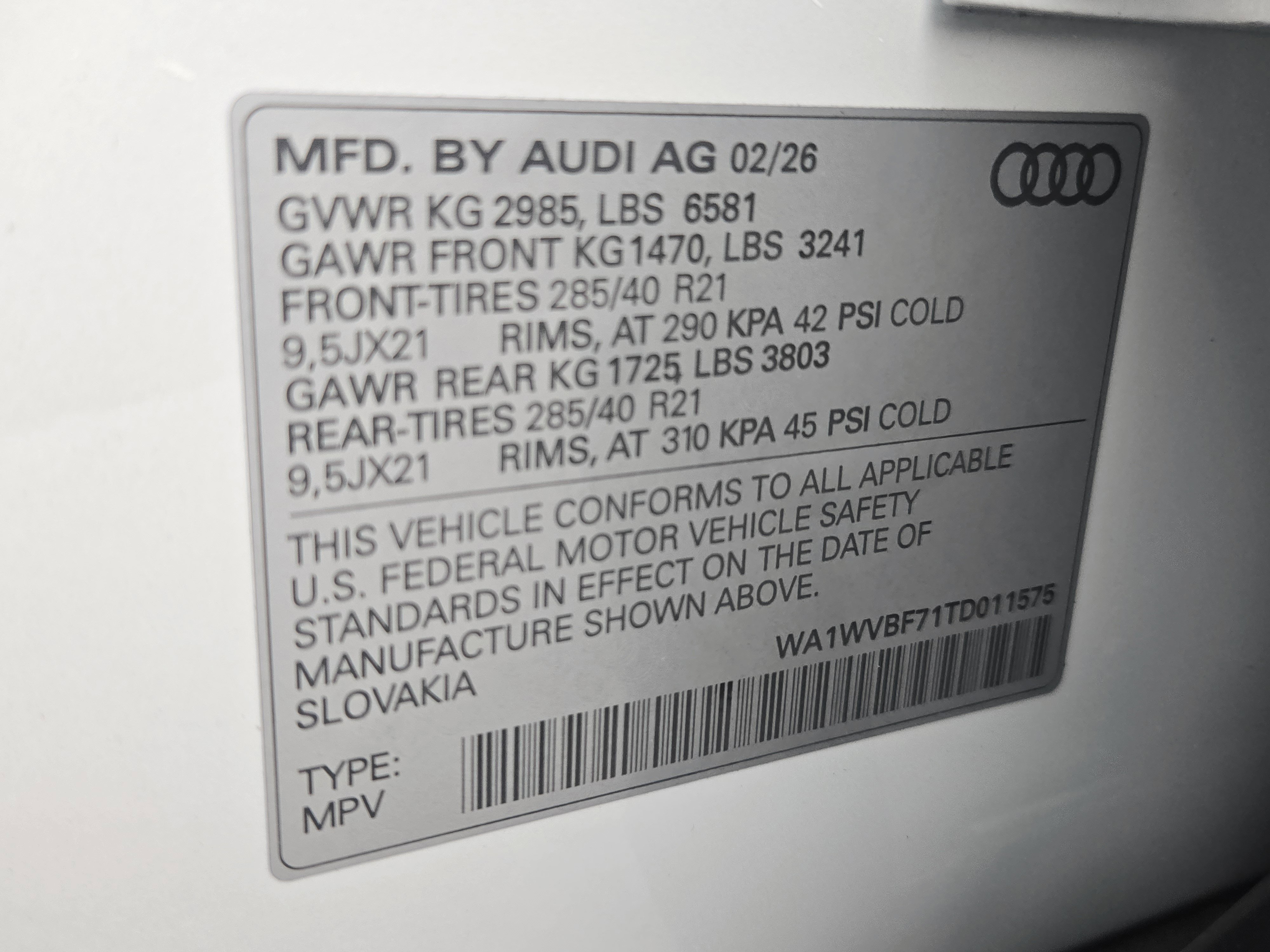 New 2026 Audi Q7 3.0T Prestige AWD/4WD image 12