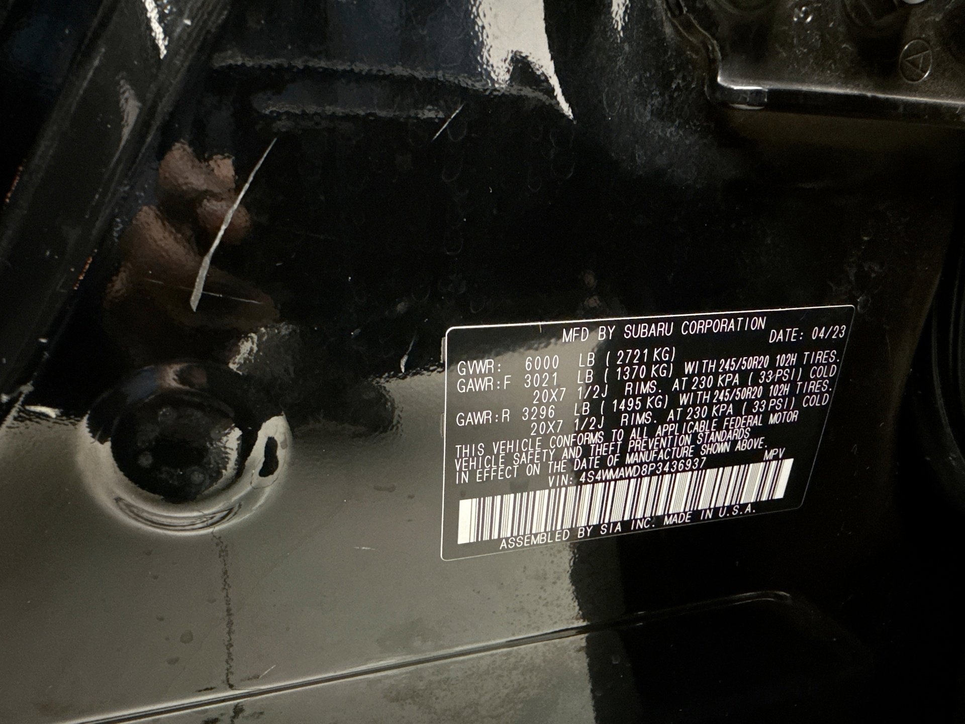 Used 2023 Subaru Ascent Touring image 23