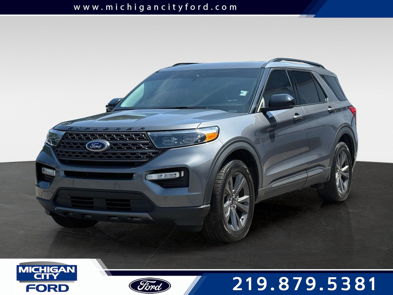 Certified 2022 Ford Explorer XLT w/ Equipment Group 202A AWD/4WD image 1
