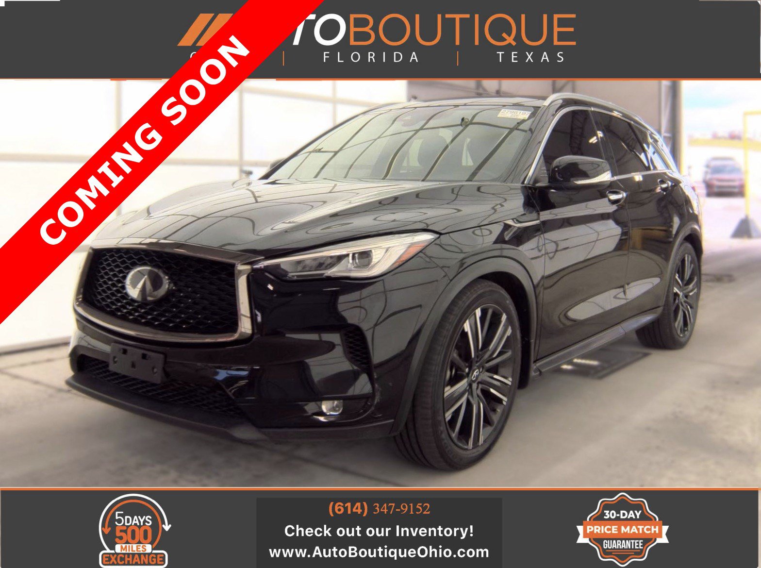 Used 2021 INFINITI QX50 Luxe w/ Appearance Package