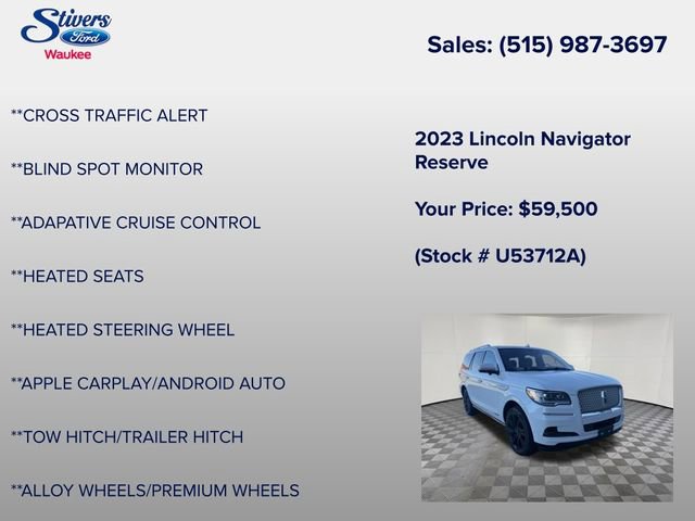 Used 2023 Lincoln Navigator Reserve image 30