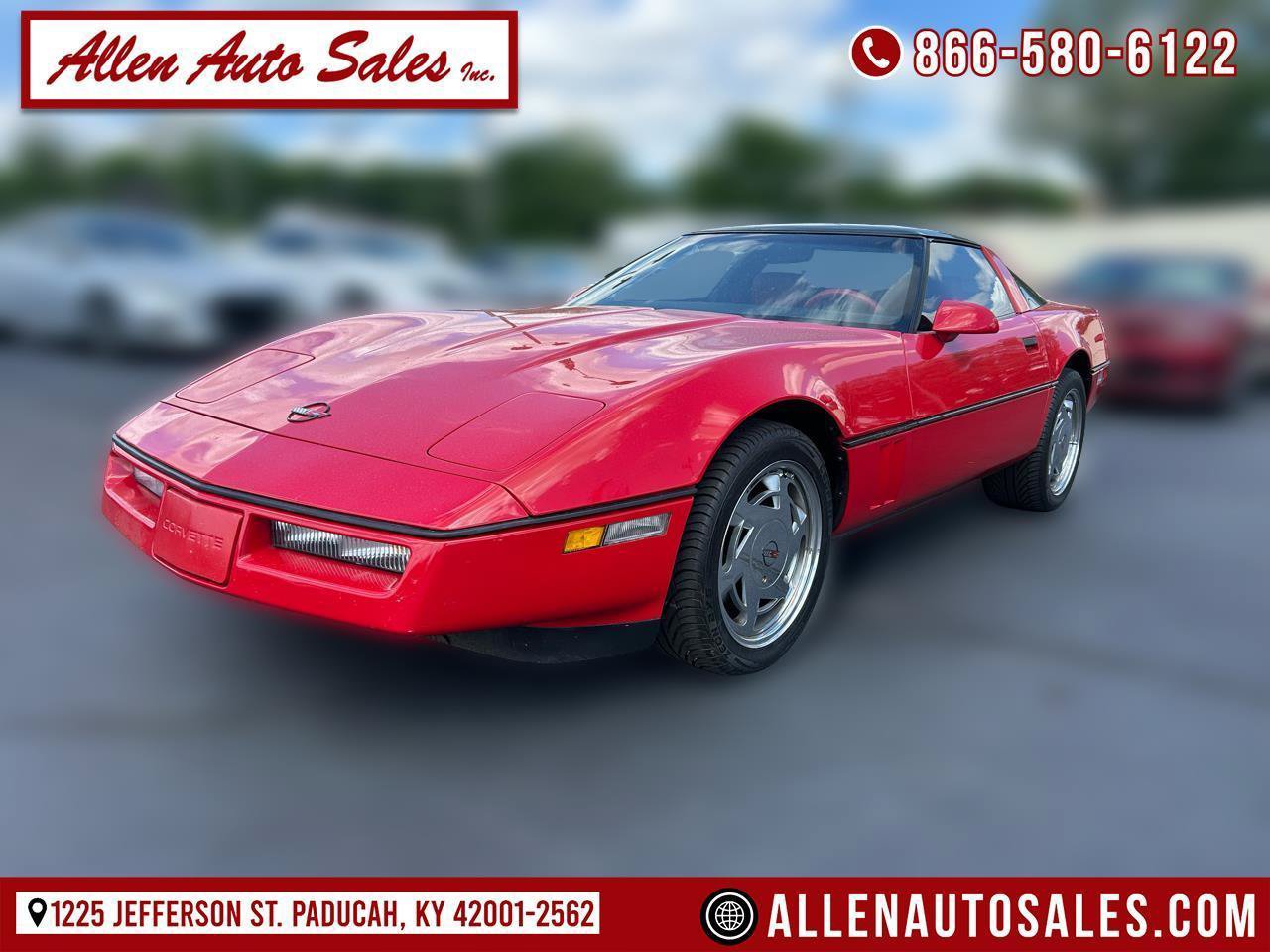 Used 1989 Chevrolet Corvette Coupe RWD image 1