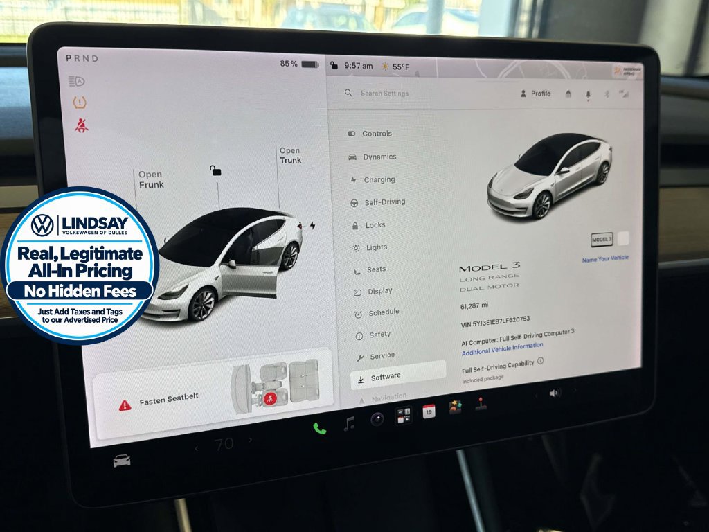 Used 2020 Tesla Model 3 Long Range AWD/4WD image 21