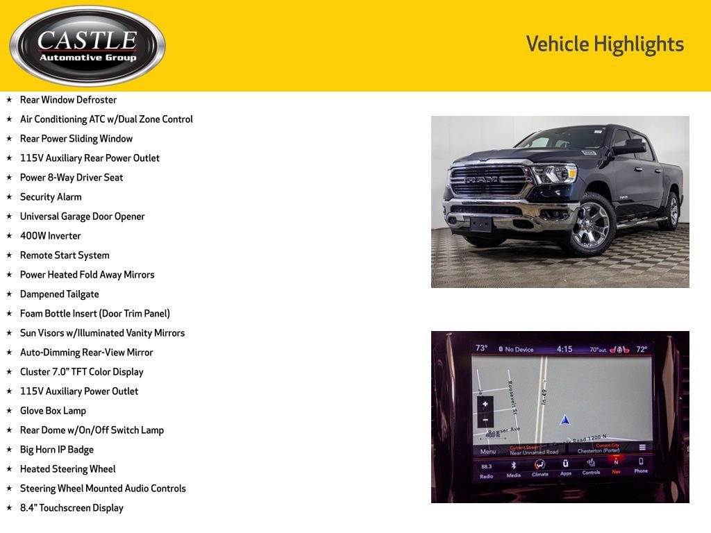Used 2019 RAM 1500 Big Horn image 12
