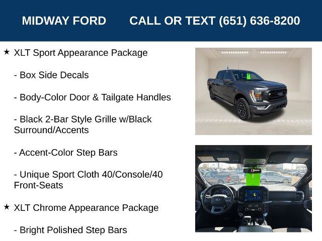 Certified 2023 Ford F150 XLT w/ Equipment Group 302A High AWD/4WD image 30