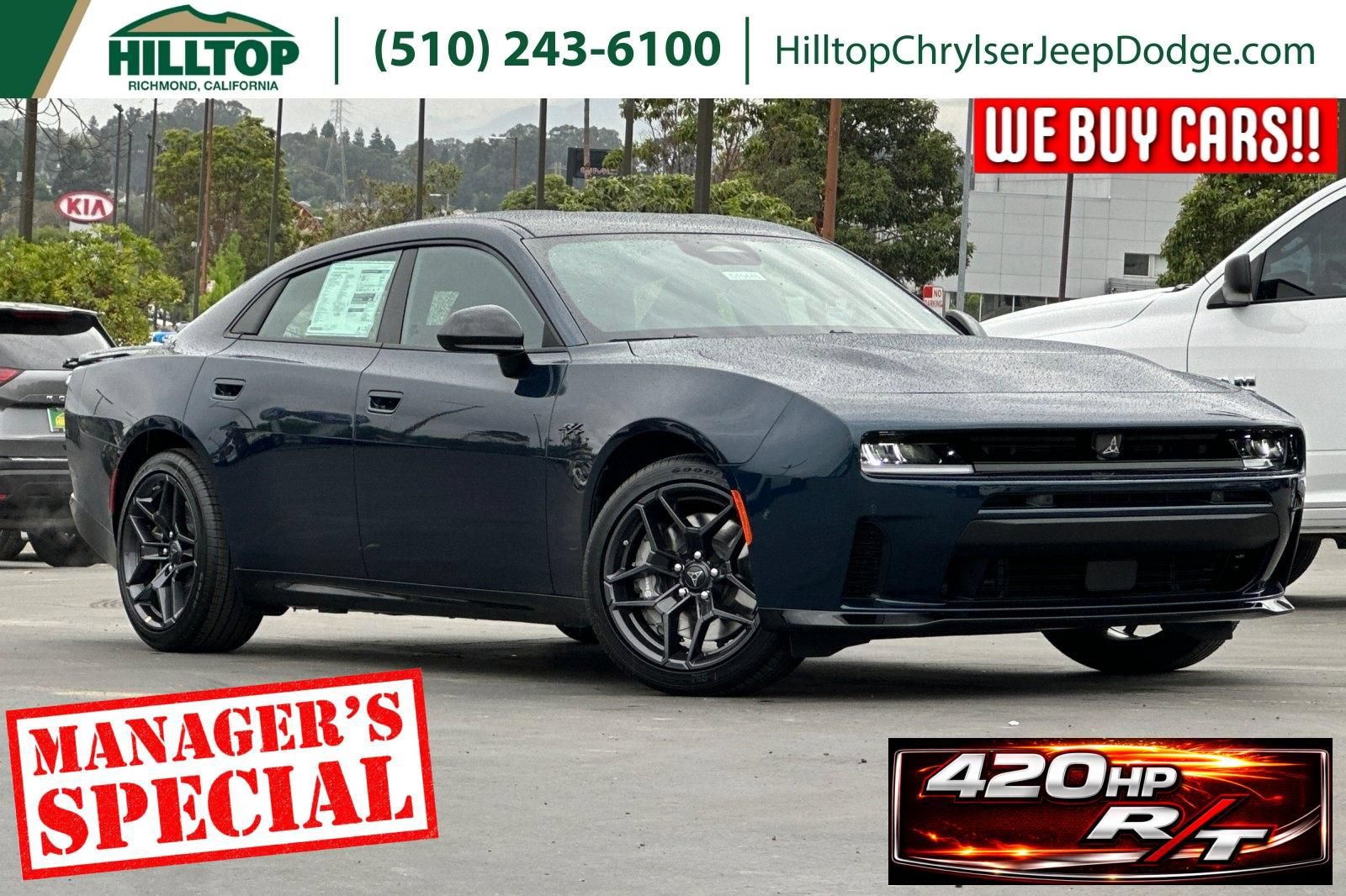 New 2026 Dodge Charger R/T w/ Performance Handling Group
