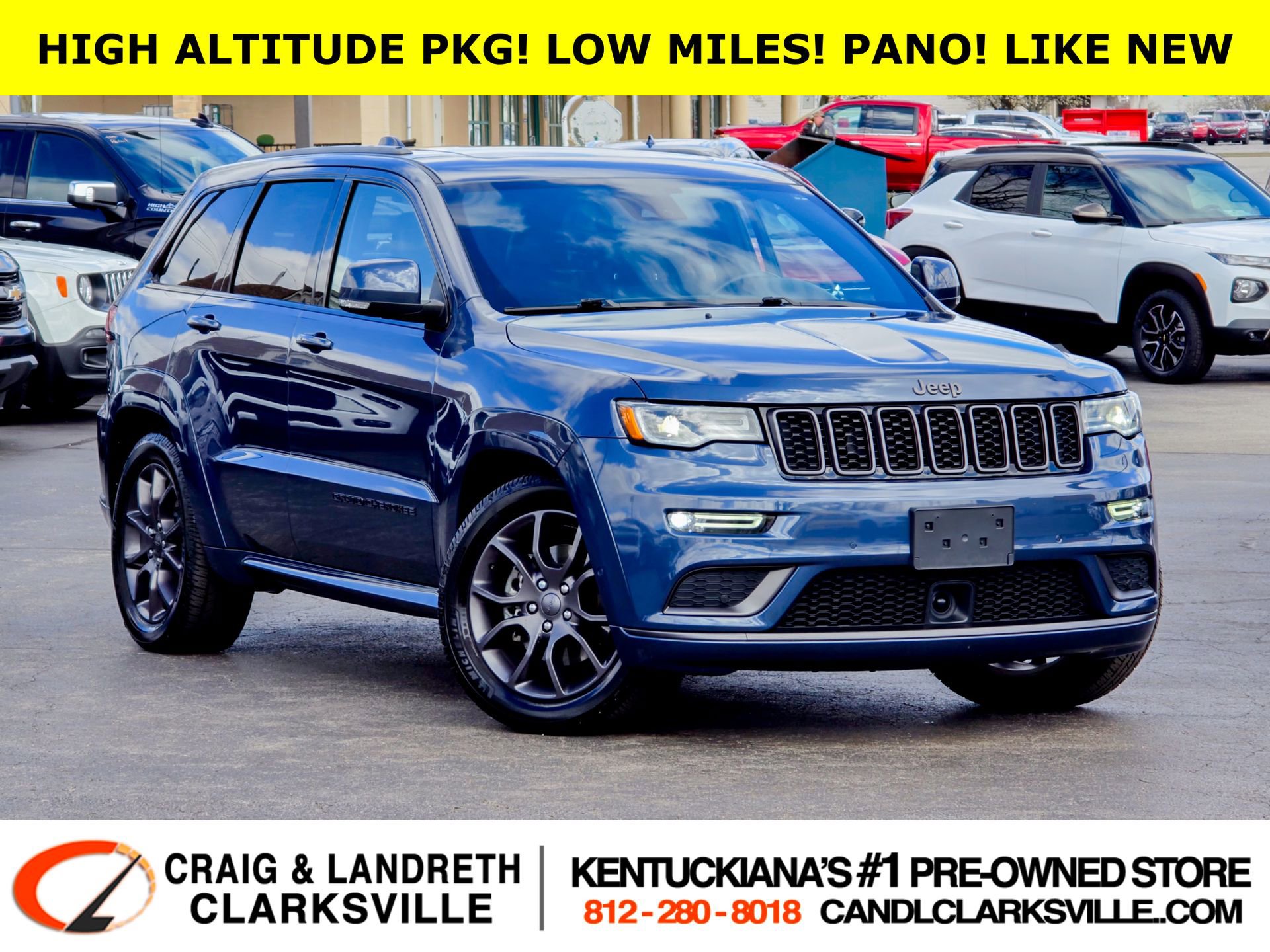 Used 2021 Jeep Grand Cherokee High Altitude image 1