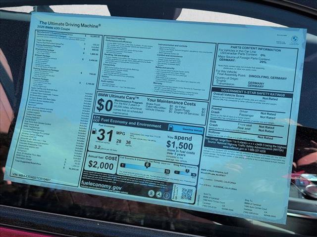 New 2026 BMW 430i Coupe w/ M Sport Package RWD image 17
