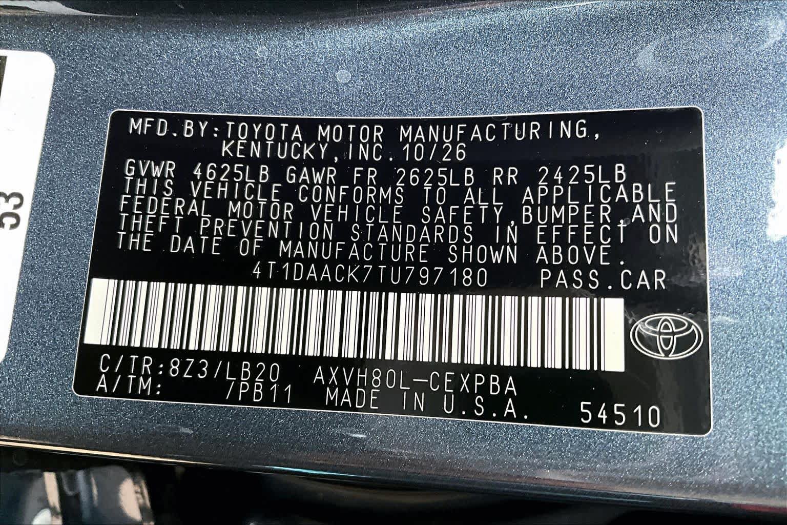 New 2026 Toyota Camry XSE FWD image 21
