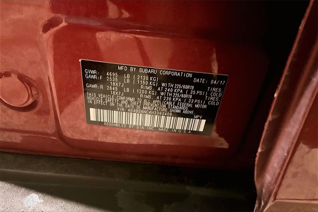 Used 2017 Subaru Outback 2.5i Limited image 19