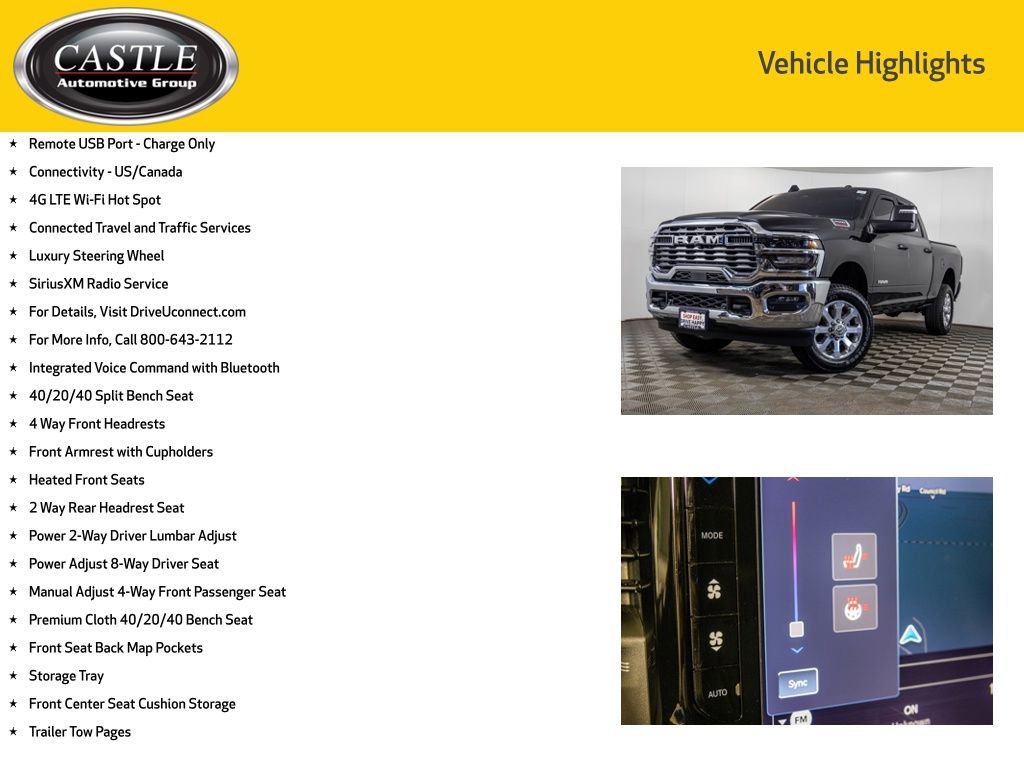 Used 2026 RAM 2500 Big Horn AWD/4WD image 24