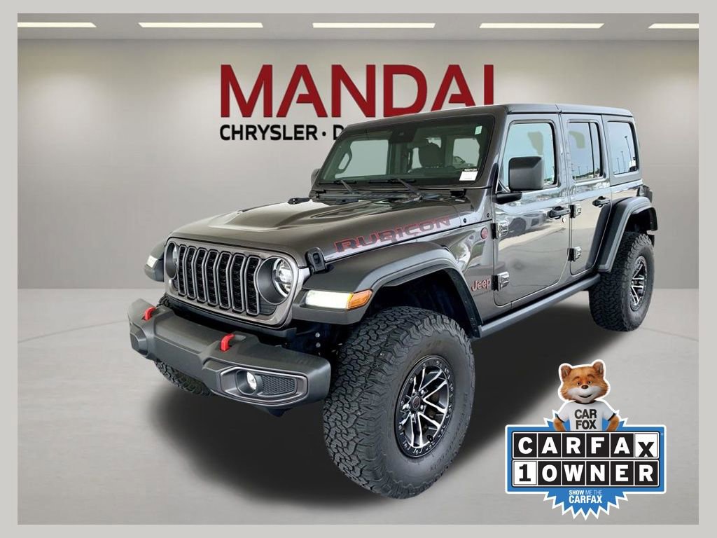 Used 2024 Jeep Wrangler Unlimited Rubicon w/ XTREMEE 35" Tire Package AWD/4WD image 1
