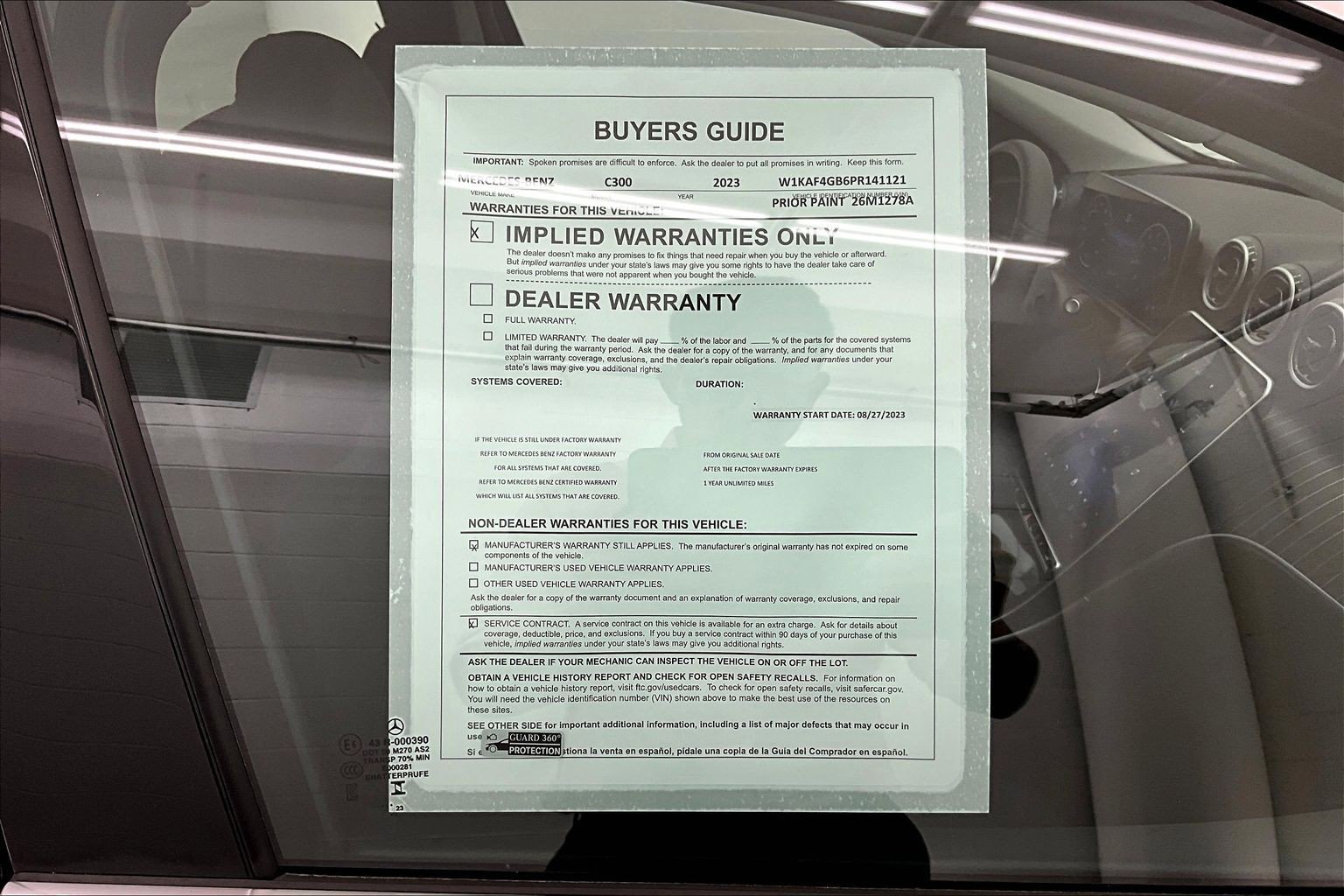 Certified 2023 Mercedes-Benz C 300 Sedan image 34